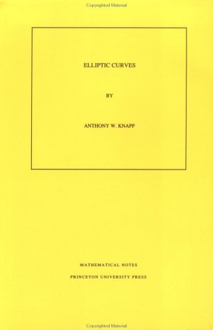 Elliptic Curves. (Mn-40), Volume 40