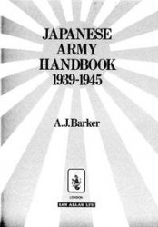 Japanese Army Handbook 1939-1945