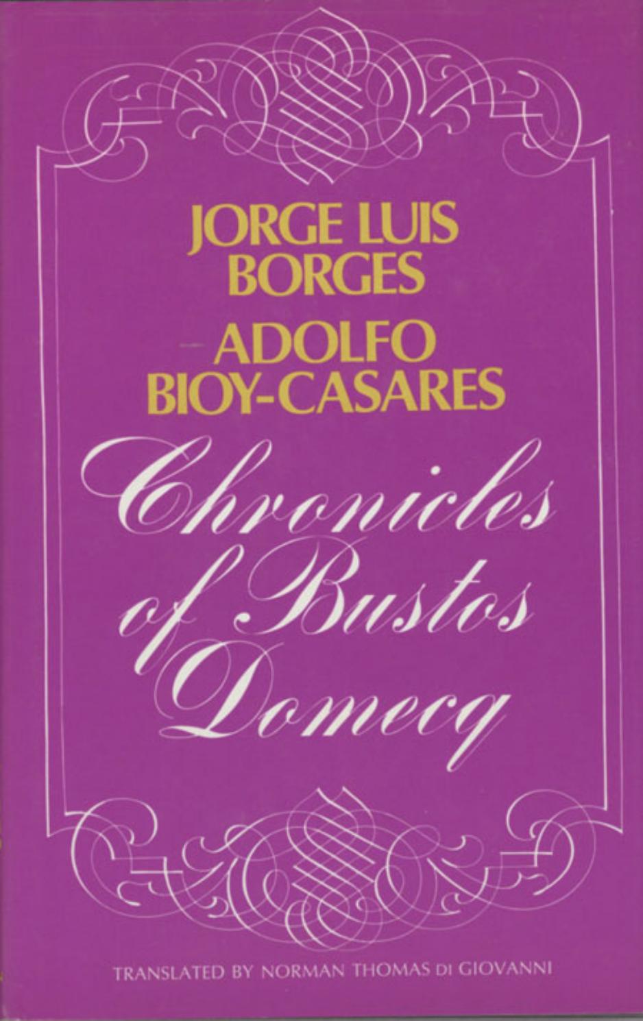 Chronicles of Bustos Domecq