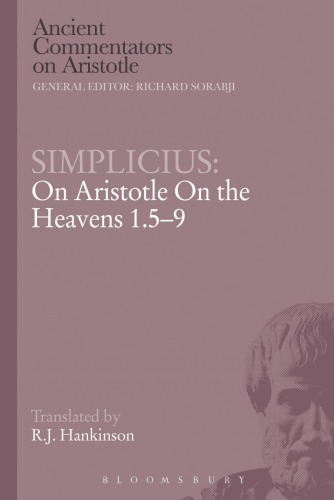 On Aristotle On The Heavens 1. 5 9