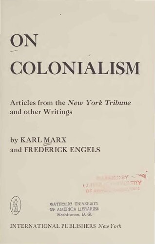 On Colonialism