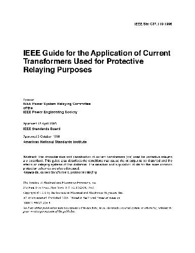 IEEE Std C37.113-1999