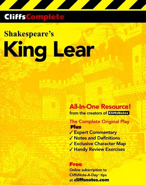 CliffsComplete<sup>TM</sup> King Lear