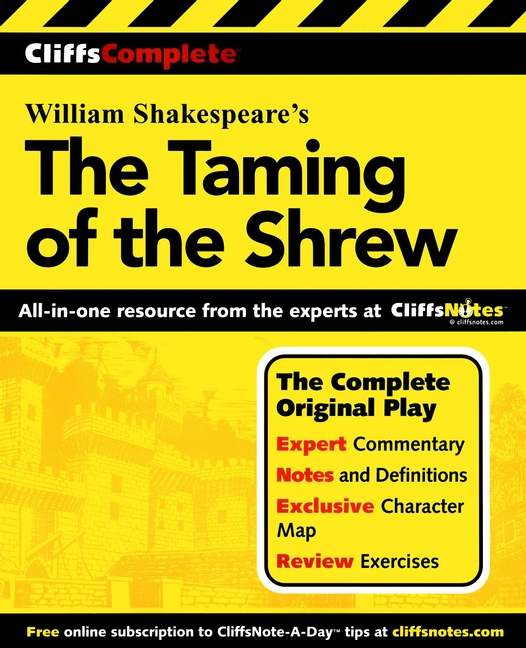 CliffsComplete<sup>TM</sup> The Taming of the Shrew