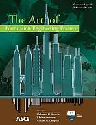 Art Of Foundation Engineering Practics (Gsp 198) (Geotechnical Special Publication)