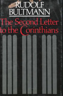 The Second Letter to the Corinthians