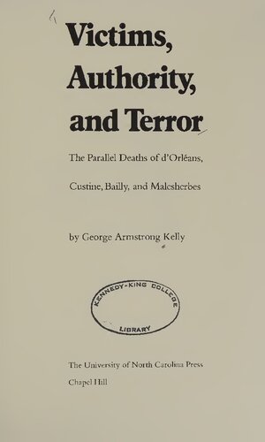 Victims, Authority, and Terror