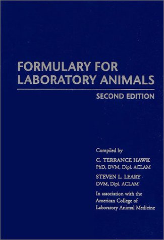 Formulary For Laboratory Animals