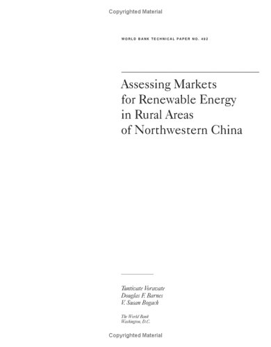Assessing Markets for Renewable Energy for Rural Areas of Northwestern China
