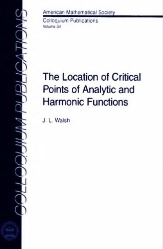 The Location of Critical Points of Analytic and Harmonic Functions