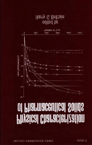 Physical Characterization of Pharmaceutical Solids