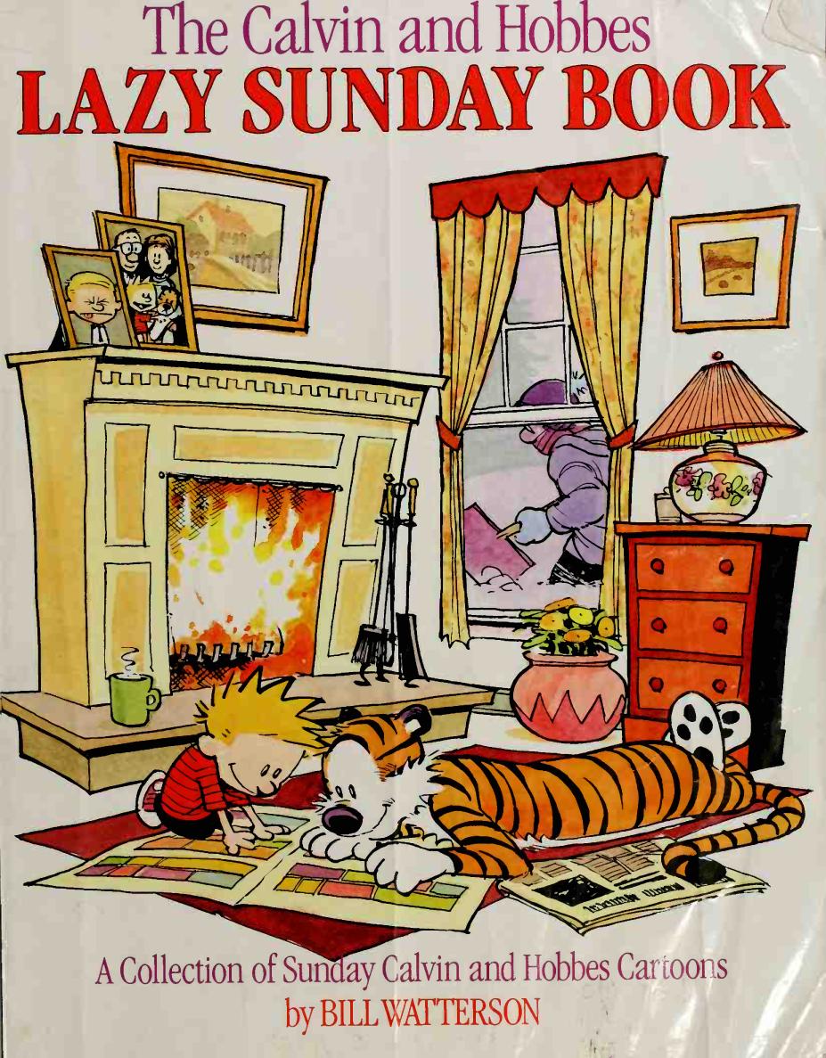 The Calvin and Hobbes Lazy Sunday Book