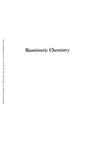 Biomimetic Chemistry