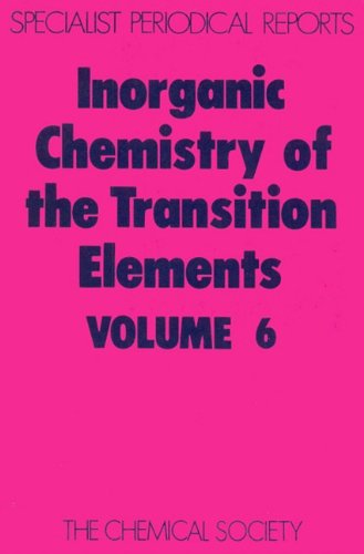 Inorganic Chemistry of the Transition Elements vol 6