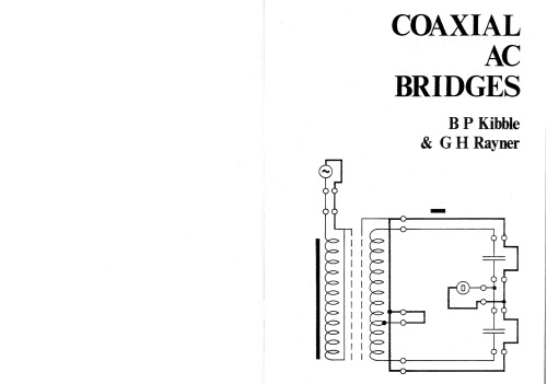 Coaxial AC Bridges,