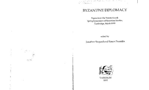 Byzantine Diplomacy