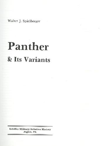 Panther &amp; Its Variants