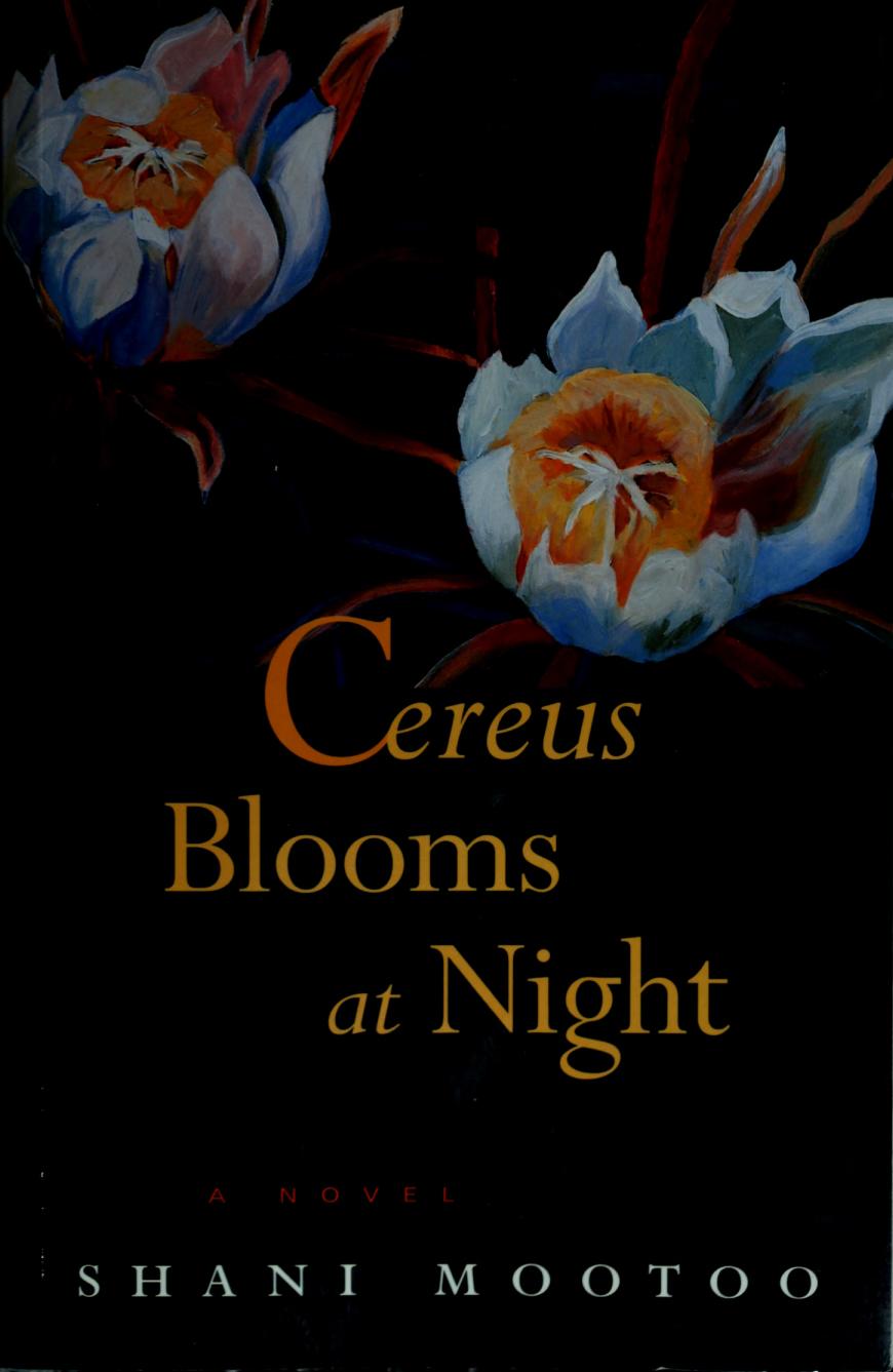 Cereus Blooms at Night