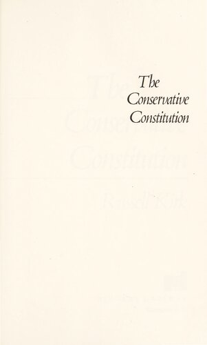 Conservative Constitution