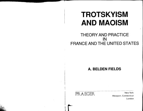 Trotskyism and Maoism