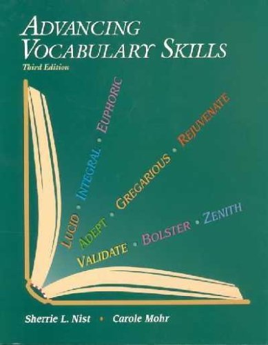 Advancing Vocabulary Skills