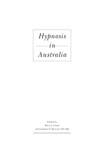 Hypnosis in Australia