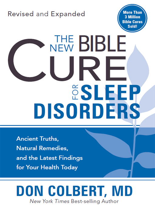 The New Bible Cure for Sleep Disorders