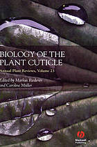 Biology of the plant cuticle