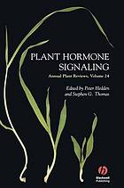 Plant hormone signaling