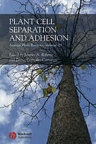 Plant cell separation and adhesion