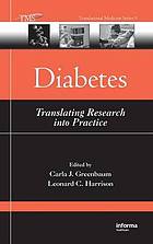 Diabetes : translating research into practice