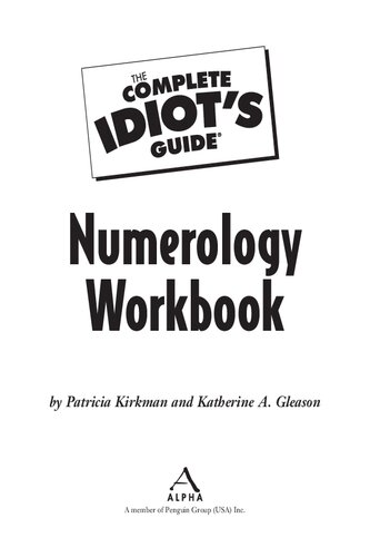 The Complete Idiot's Guide Numerology Workbook