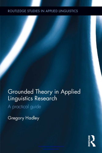 Grounded Theory in Applied Linguistics Research