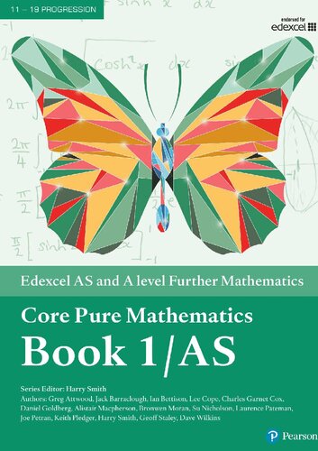Edexcel AS and A level Further Mathematics Core Pure Mathematics Book 1/AS Textbook + e-book (A level Maths and Further Maths 2017)