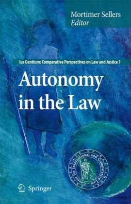 Autonomy in the Law