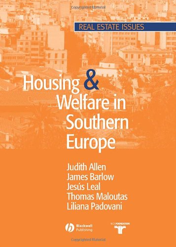 Housing and Welfare in Southern Europe