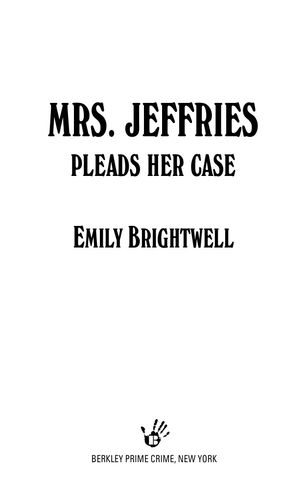 Mrs. Jeffries Pleads Her Case