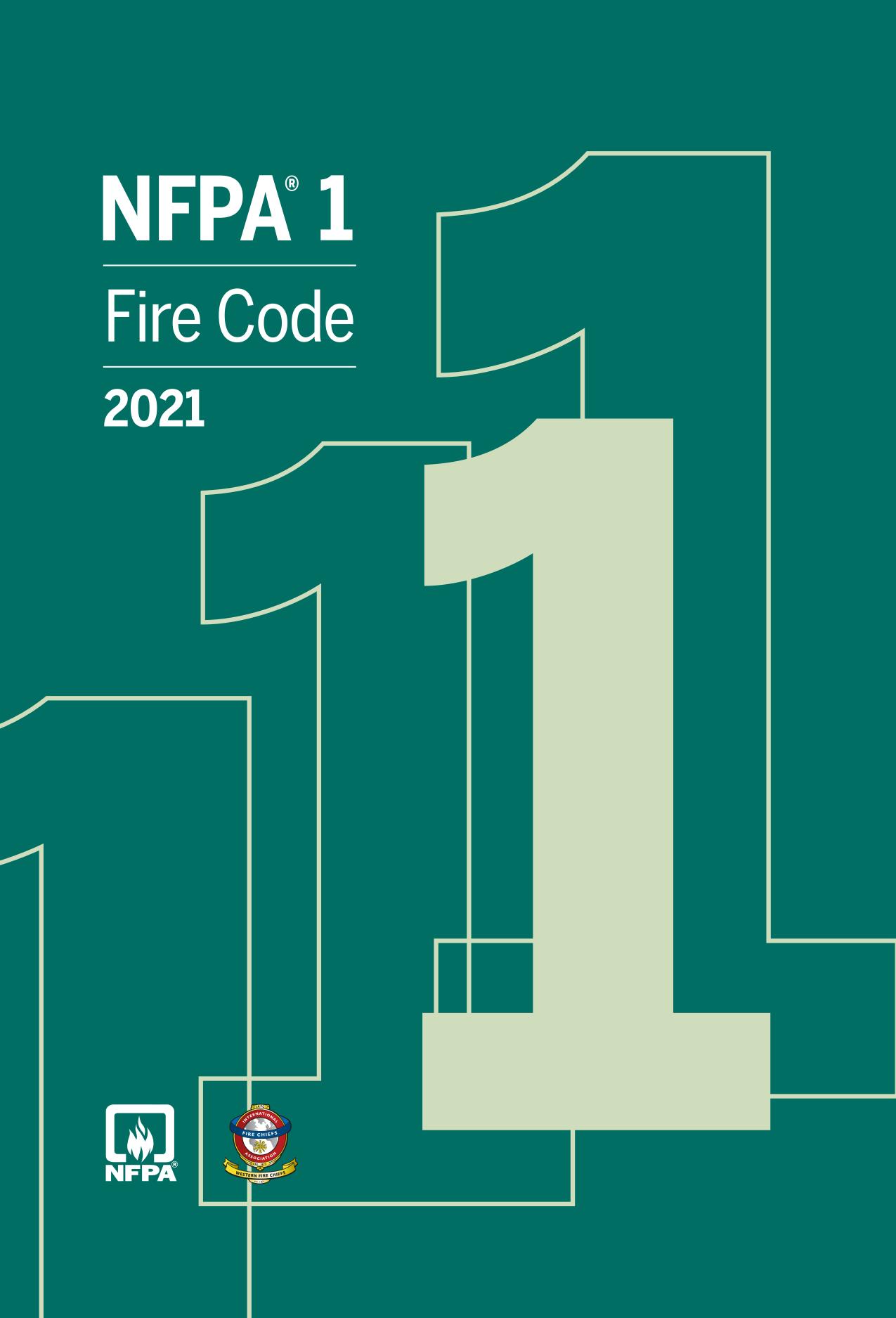 NFPA 1, Fire Code 2021 edition