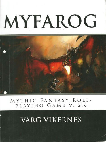 MYFAROG - Mythic Fantasy Role-playing Game