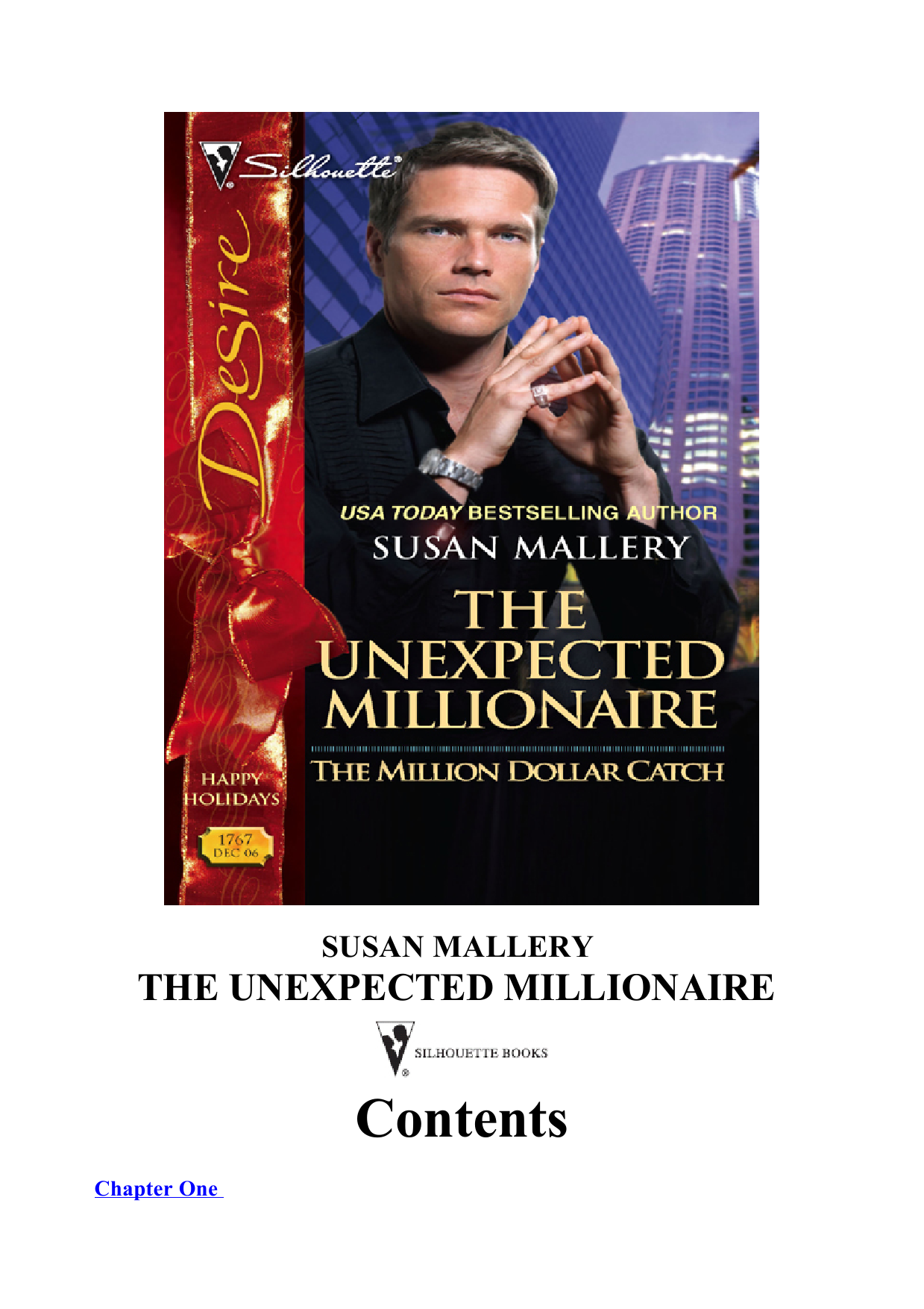 The Unexpected Millionaire