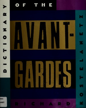 The Dictionary Of The Avant Gardes