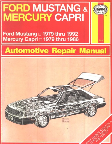 FORD MUSTANG &amp; MERCURY CAPRI Automotive Repair Manual