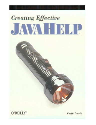 Creating Effective JavaHelp