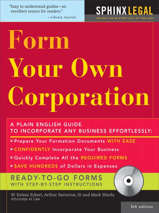 Form Your Own Corporation
