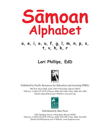 Samoan Alphabet