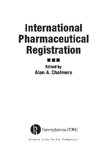 International Pharmaceutical Registration