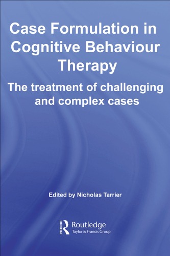 Case Formulation in Cognitive Behaviour Therapy