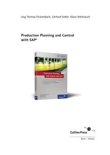 Production Plannning And Control With Sap