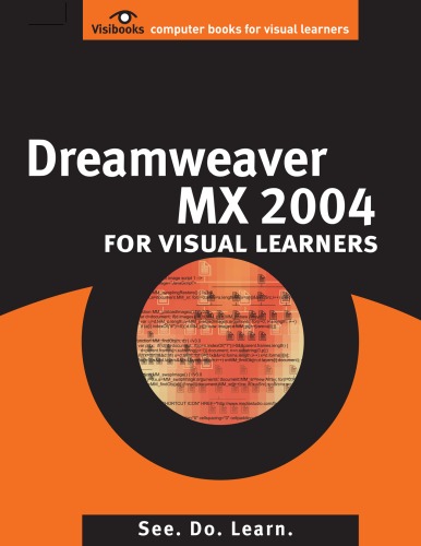 Dreamweaver MX 2004 for visual learners