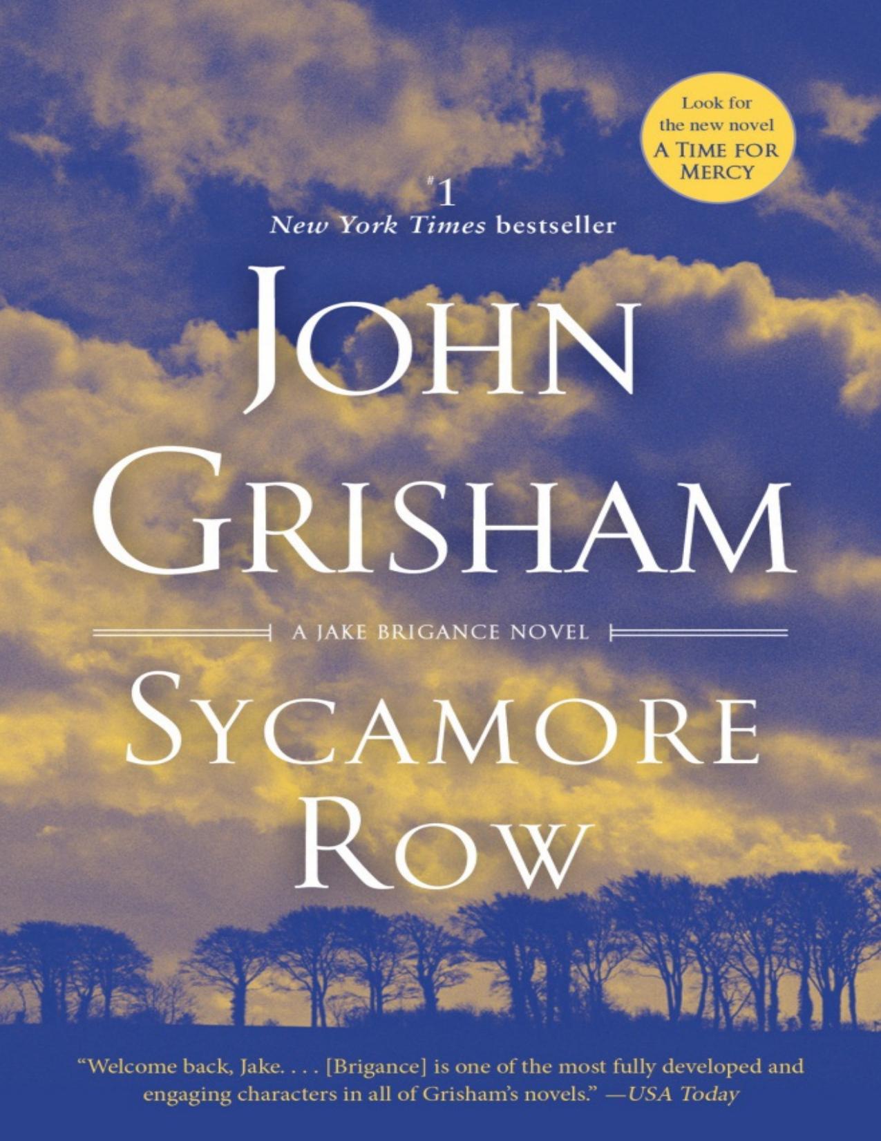 Sycamore Row: A Novel